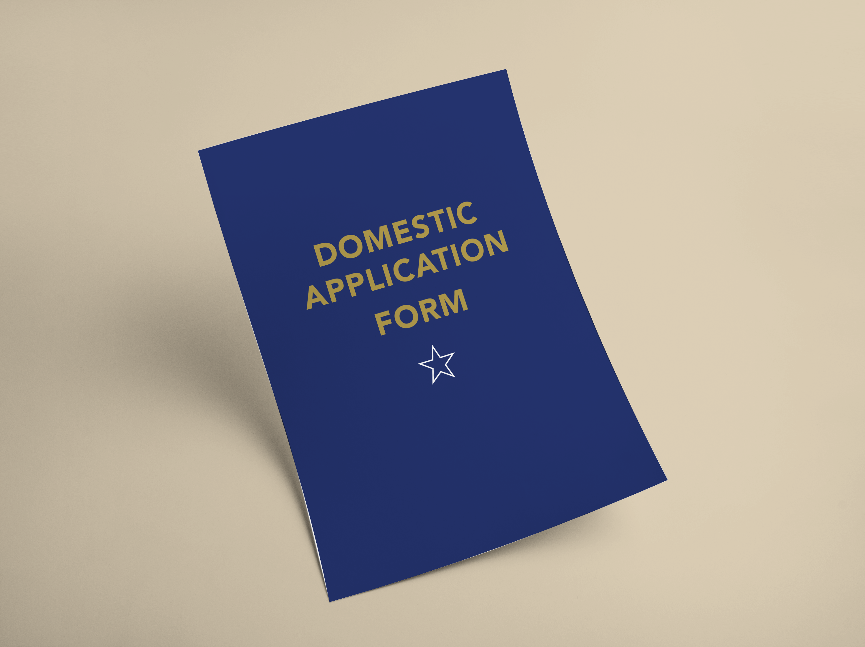 AFFCO Sales Domestic Application Form